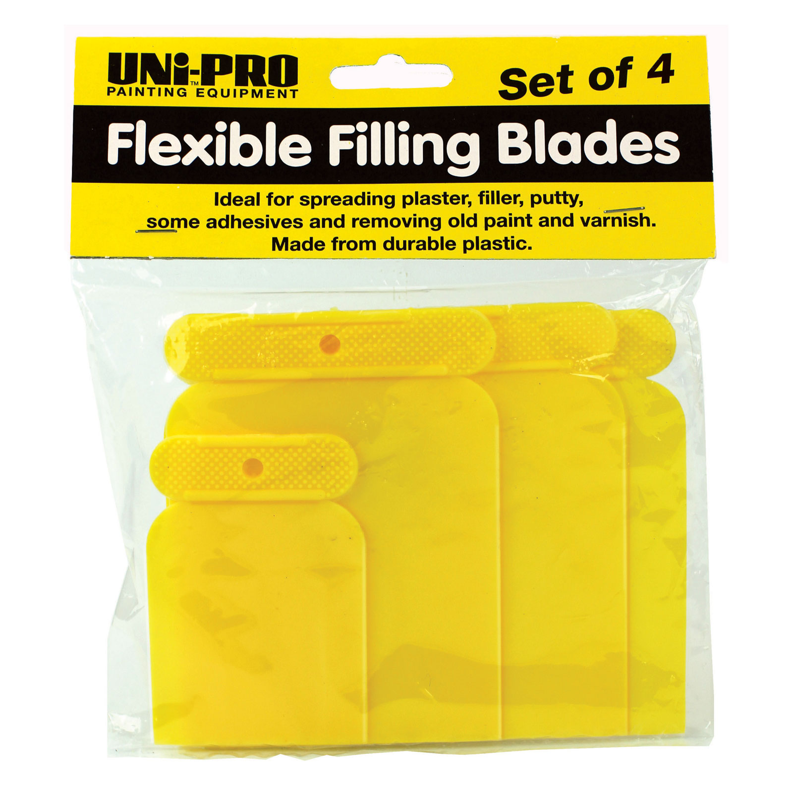 UNi-PRO Plastic Flexible Filling Blade Set