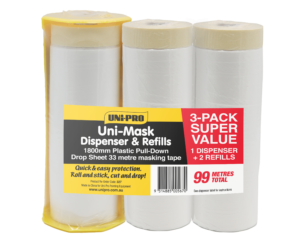 UNi-PRO Masking Paper Range Twin Pack - Unipro