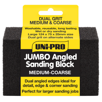 UNi-PRO Jumbo Sanding Blocks Medium/Coarse