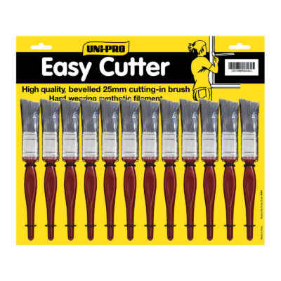 UNi-PRO 25mm Easy Cutter Brush 12 Pack