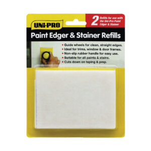 UNi-PRO Paint Edger & Stainer 2-Pack Replacement Pads