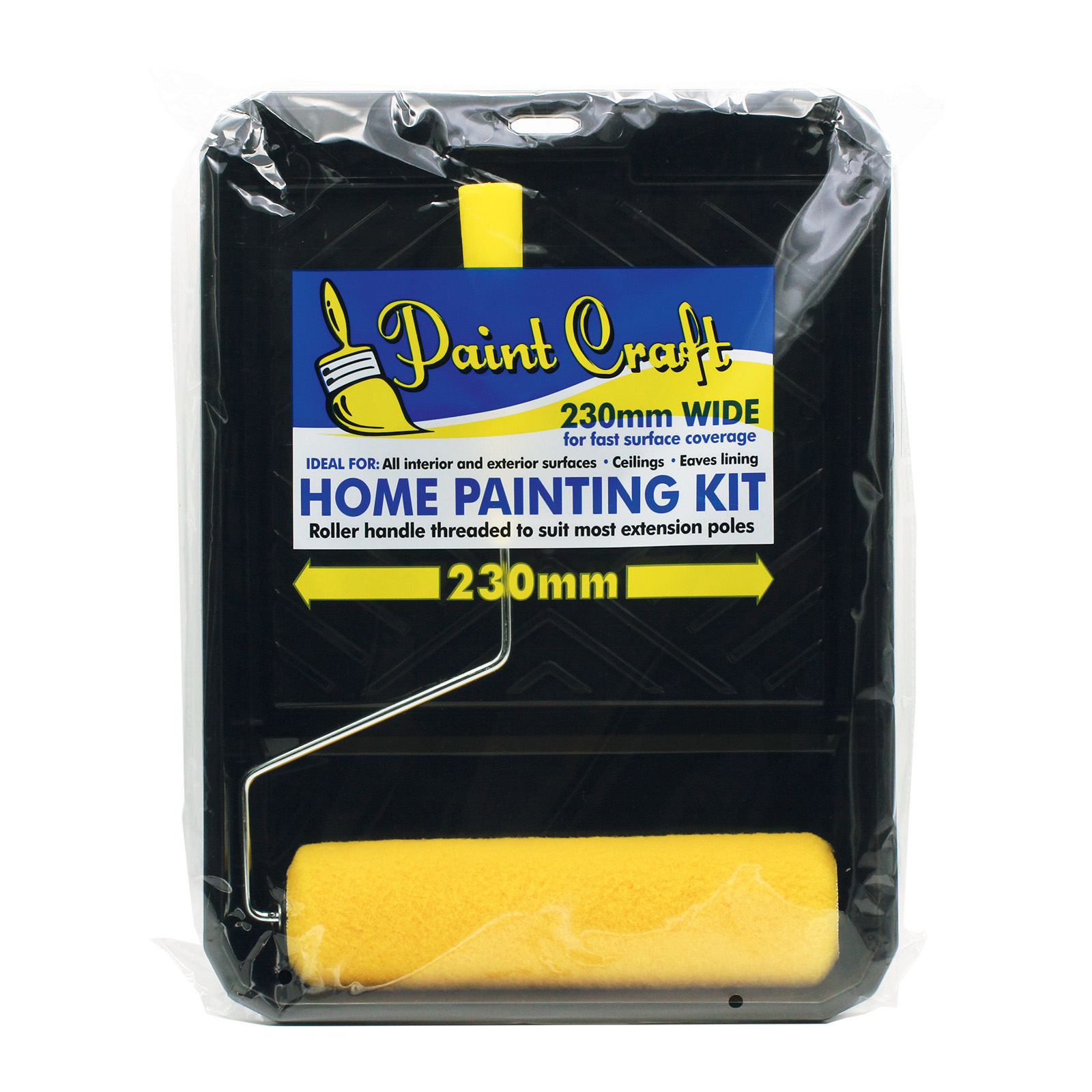 Paint Craft Roller Kit Range 10mm Nap