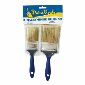 Paint Craft Synthetic Brush 2 Piece Set